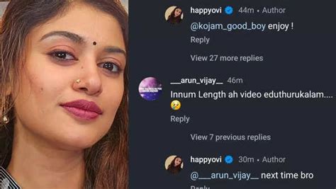 indian girl leaked video|Oviya reacts to the private video leak; Says, Next time bro